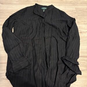 Ralph Lauren Black Striped women’s shirt